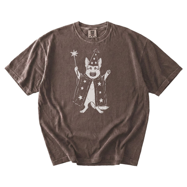 German Shepherd wizard t-shirt