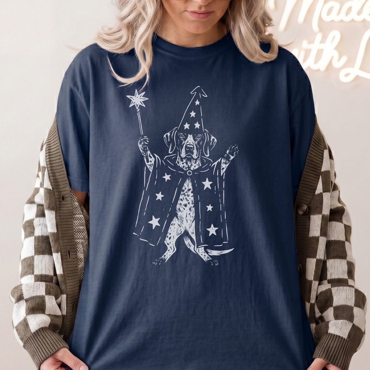 German Shorthaired Pointer wizard t-shirt