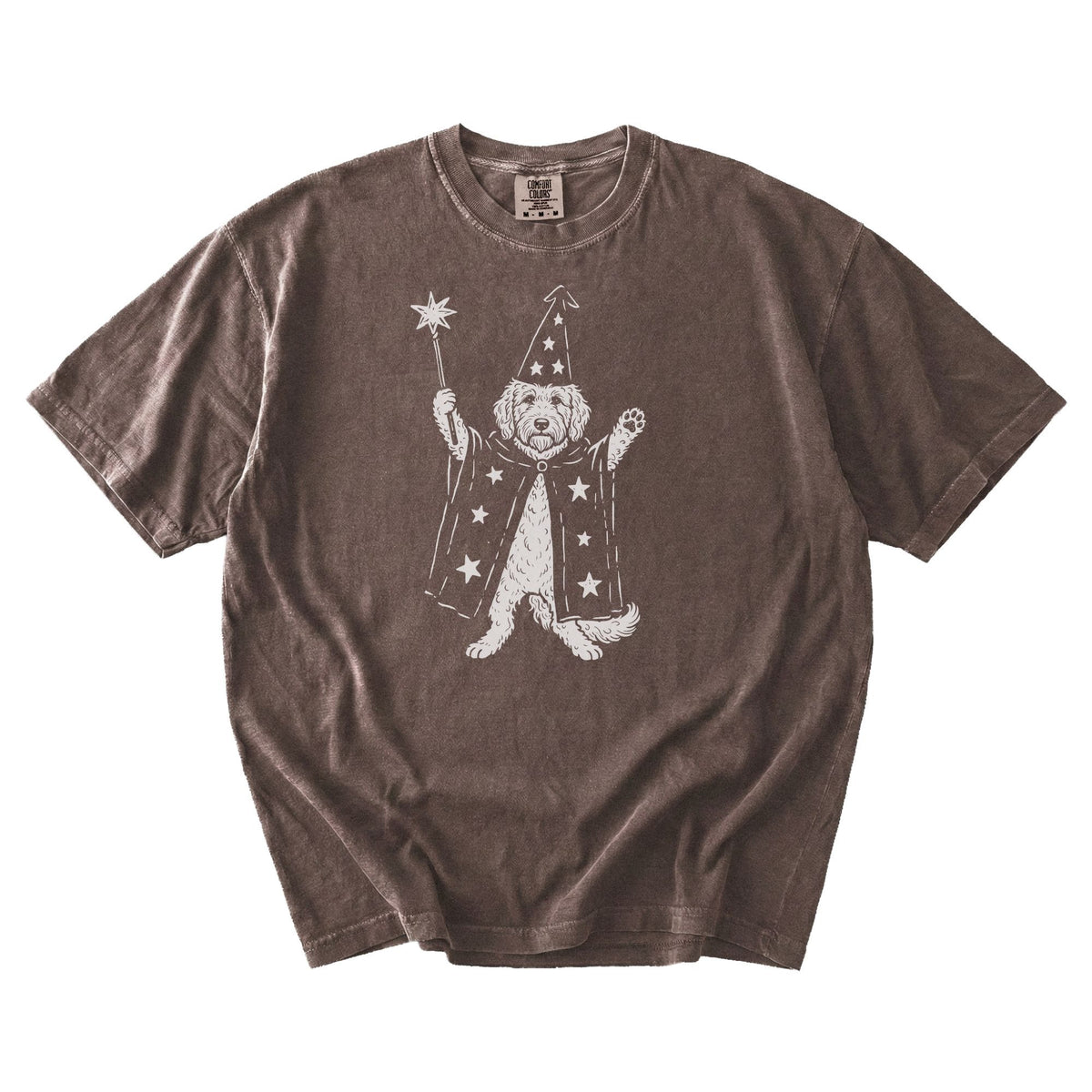 Goldendoodle wizard t-shirt