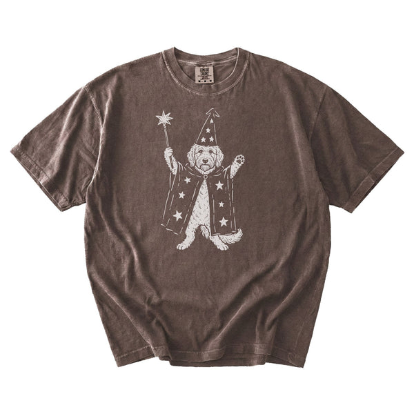Goldendoodle wizard t-shirt