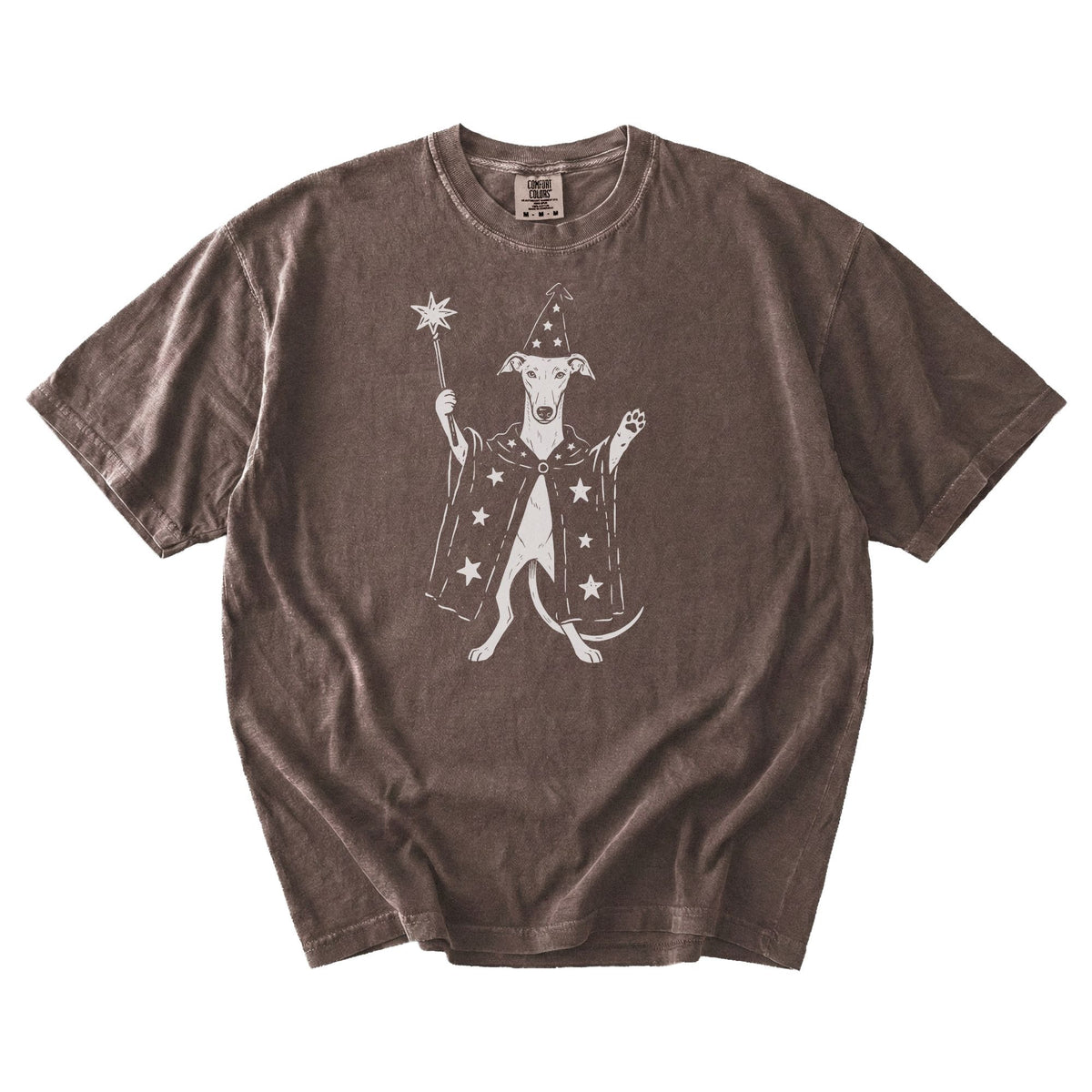 Greyhound wizard t-shirt