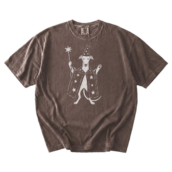 Greyhound wizard t-shirt