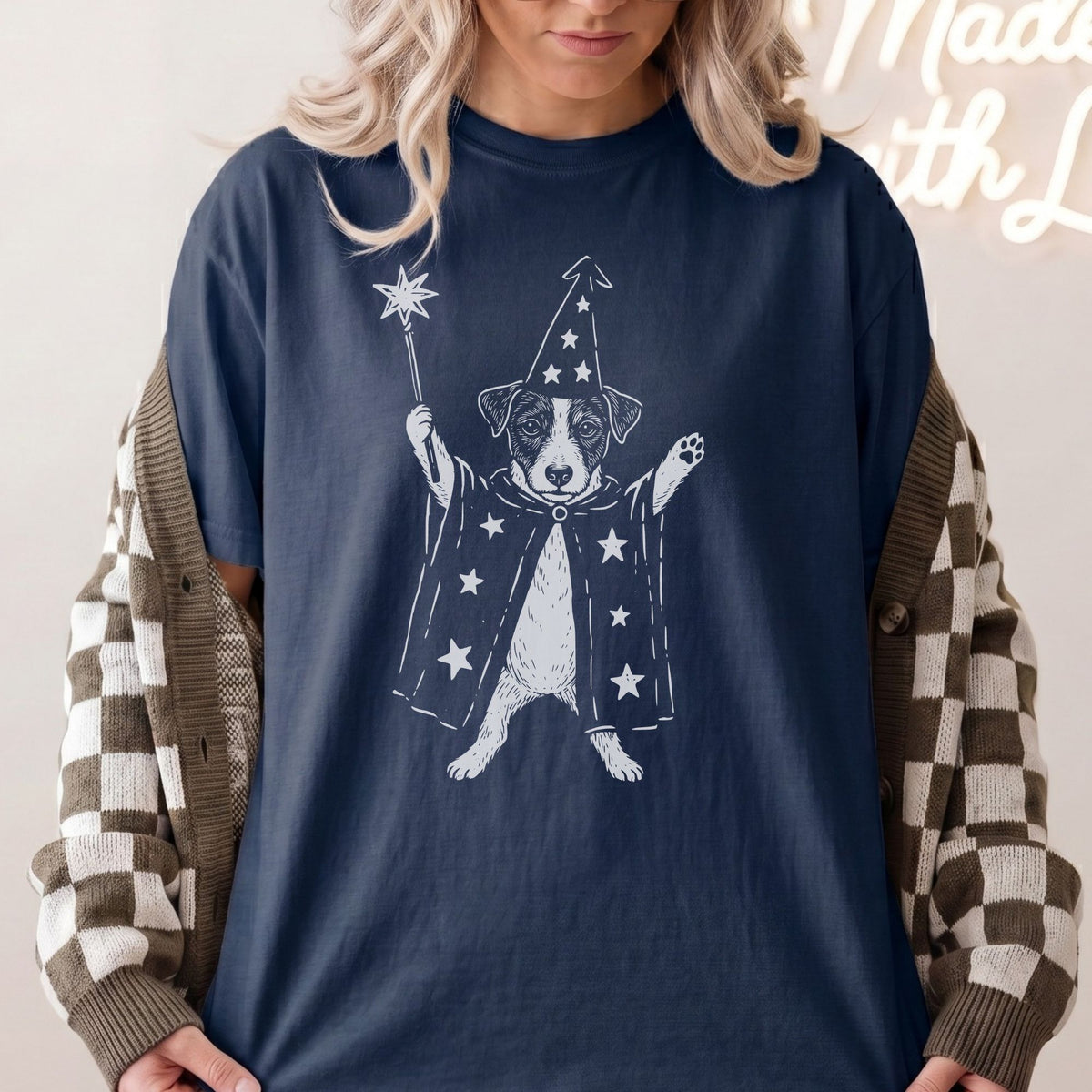 Jack Russell Terrier wizard t-shirt