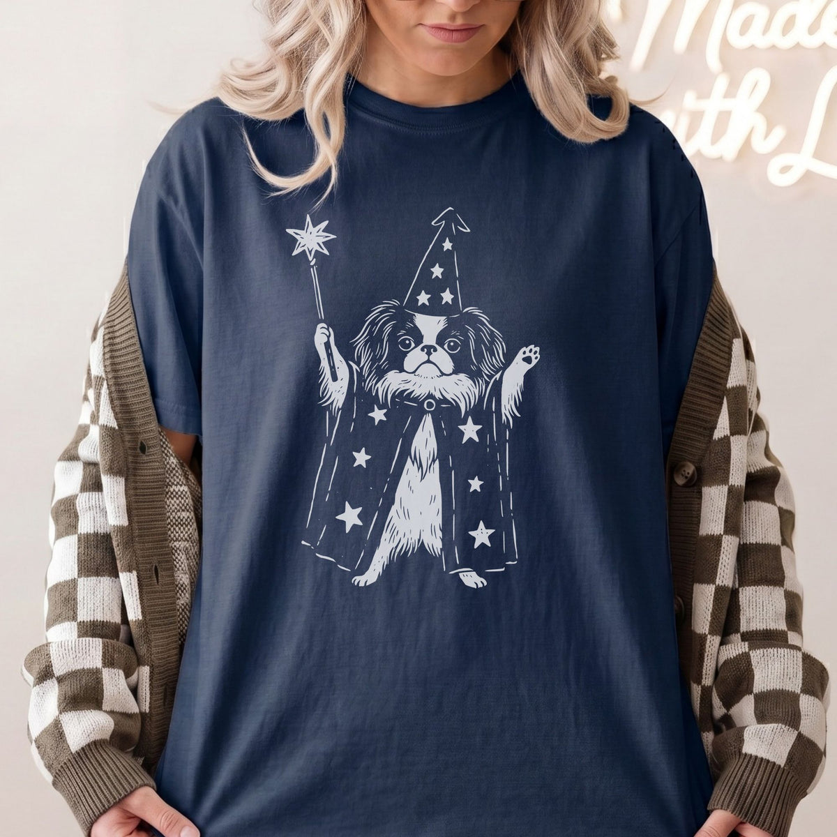 Japanese Chin wizard t-shirt