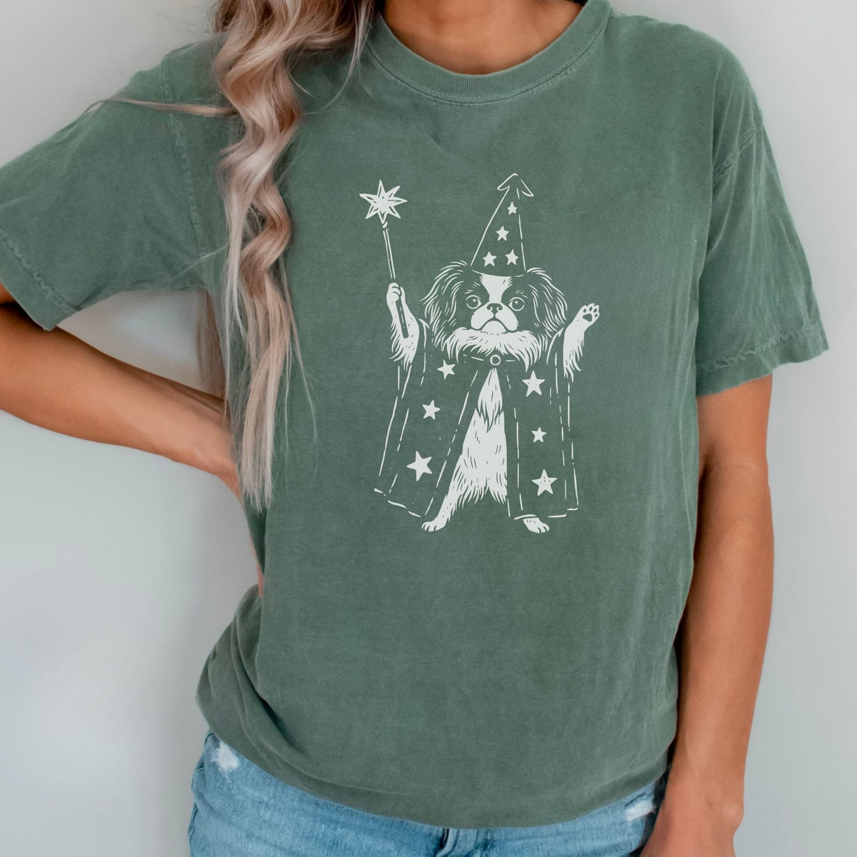 Japanese Chin wizard t-shirt