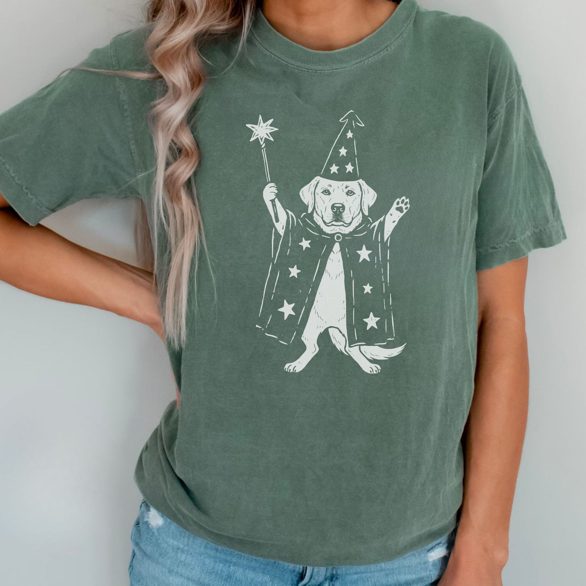 Labrador Retriever wizard t-shirt