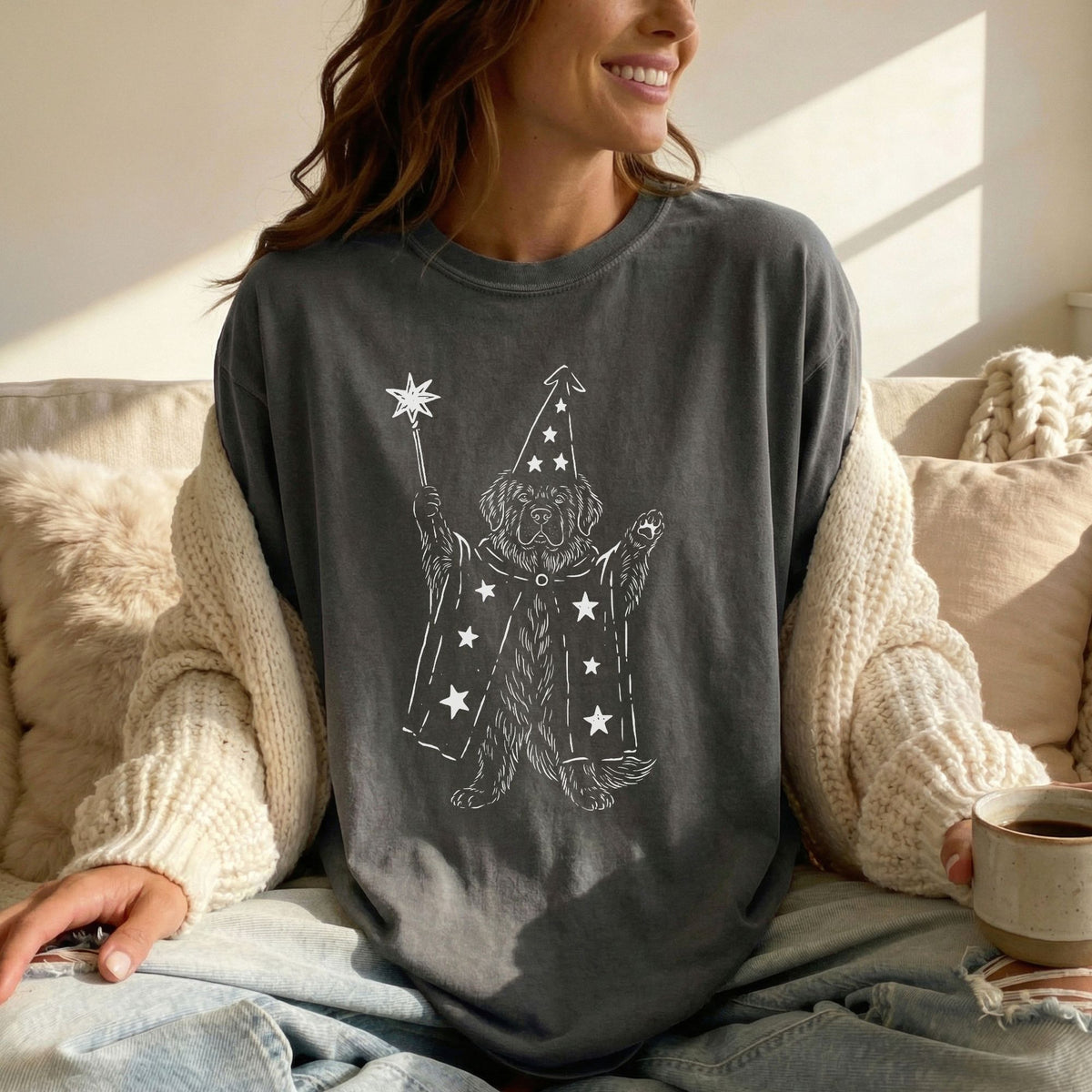 Newfoundland wizard t-shirt