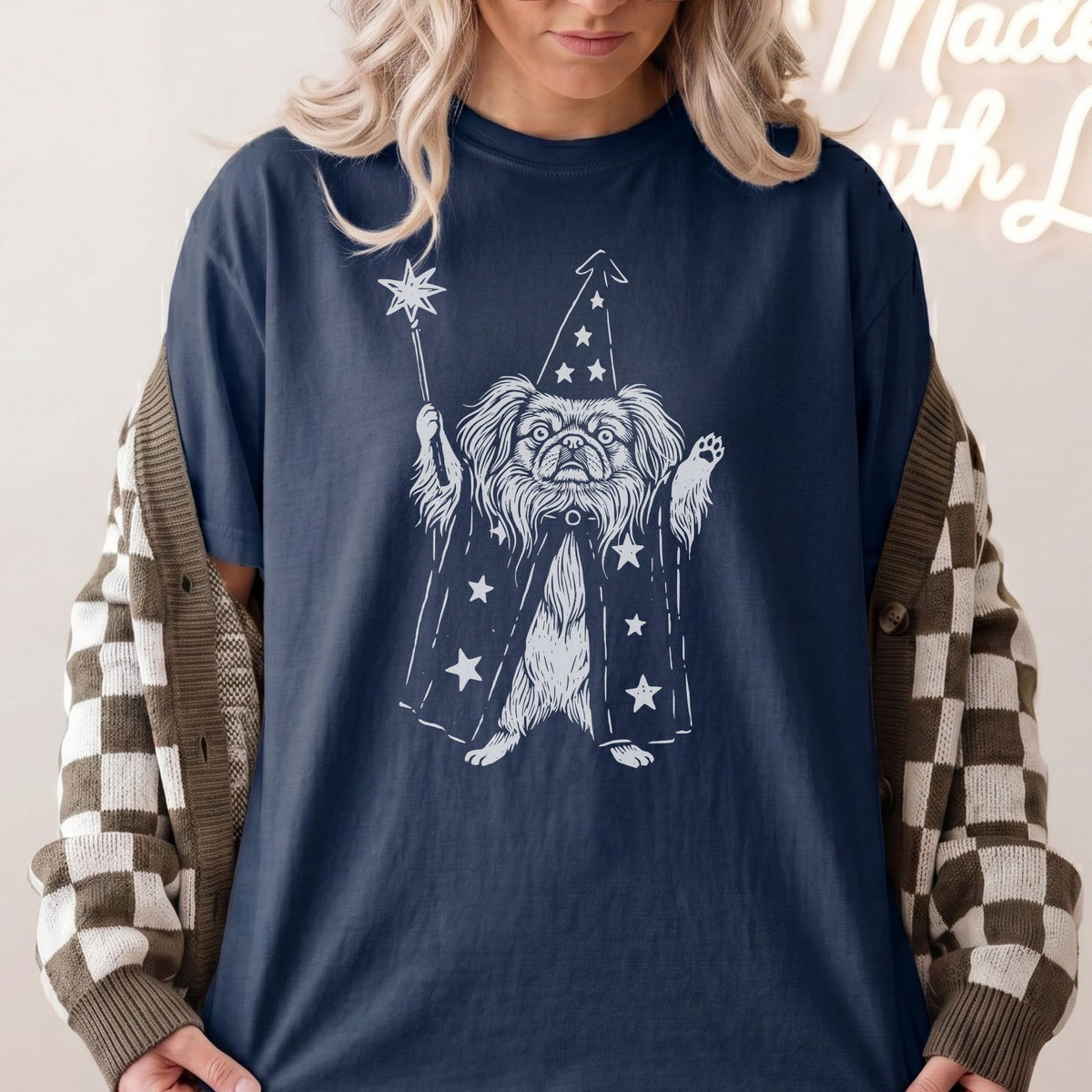 Pekingese wizard t-shirt