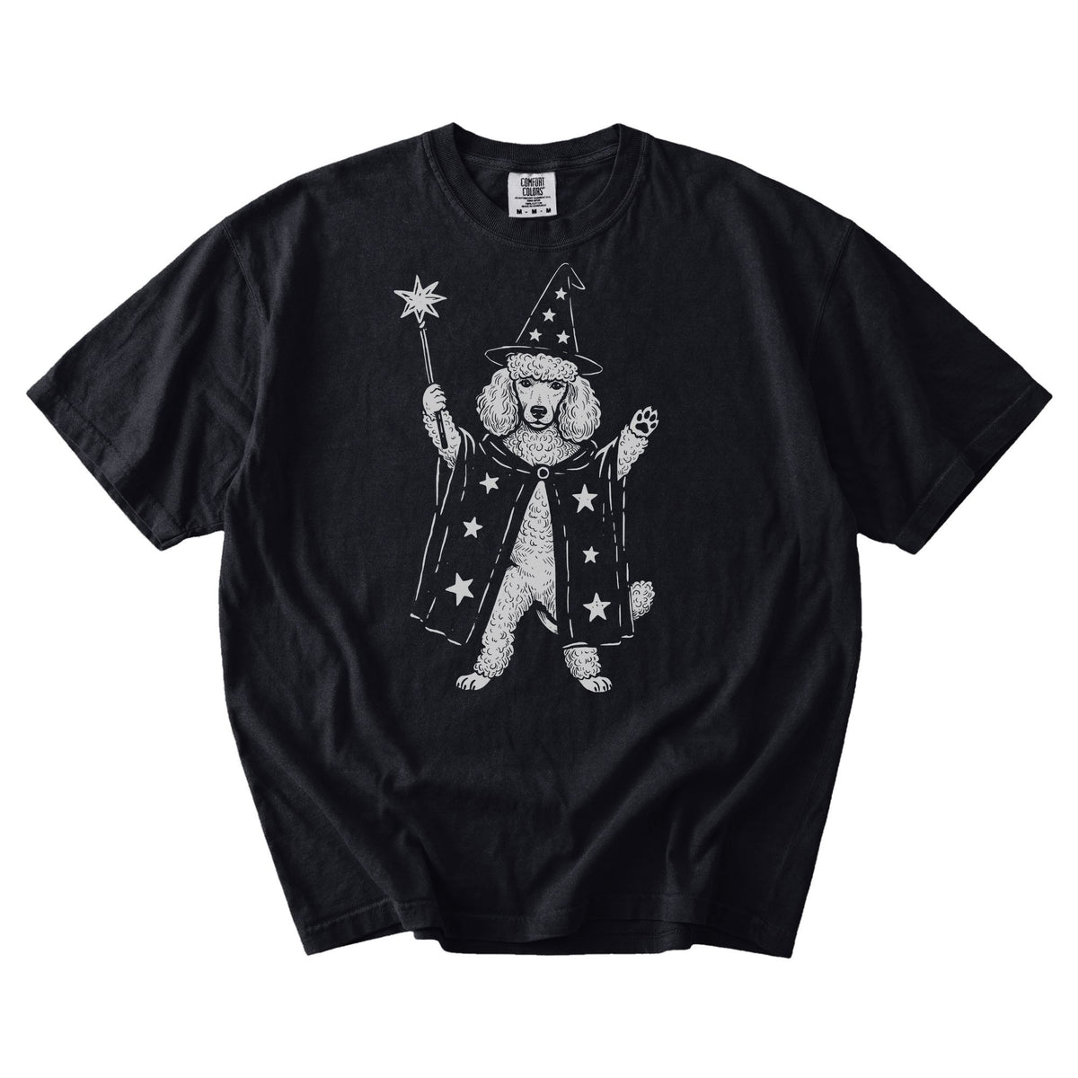 Standard Poodle wizard t-shirt