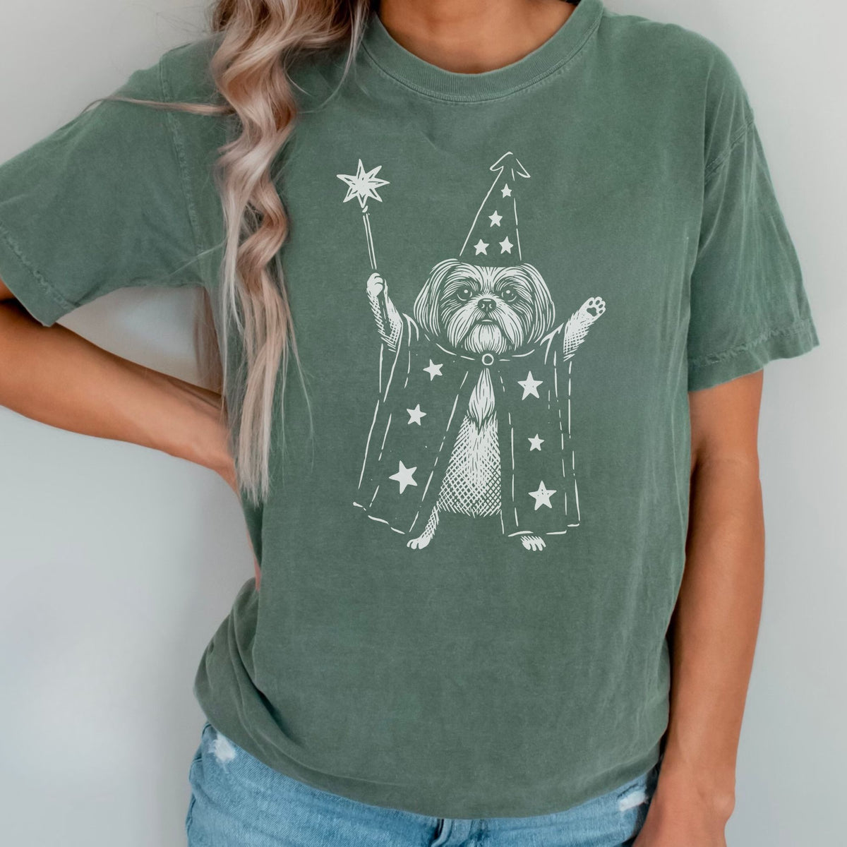 Shih Tzu wizard t-shirt