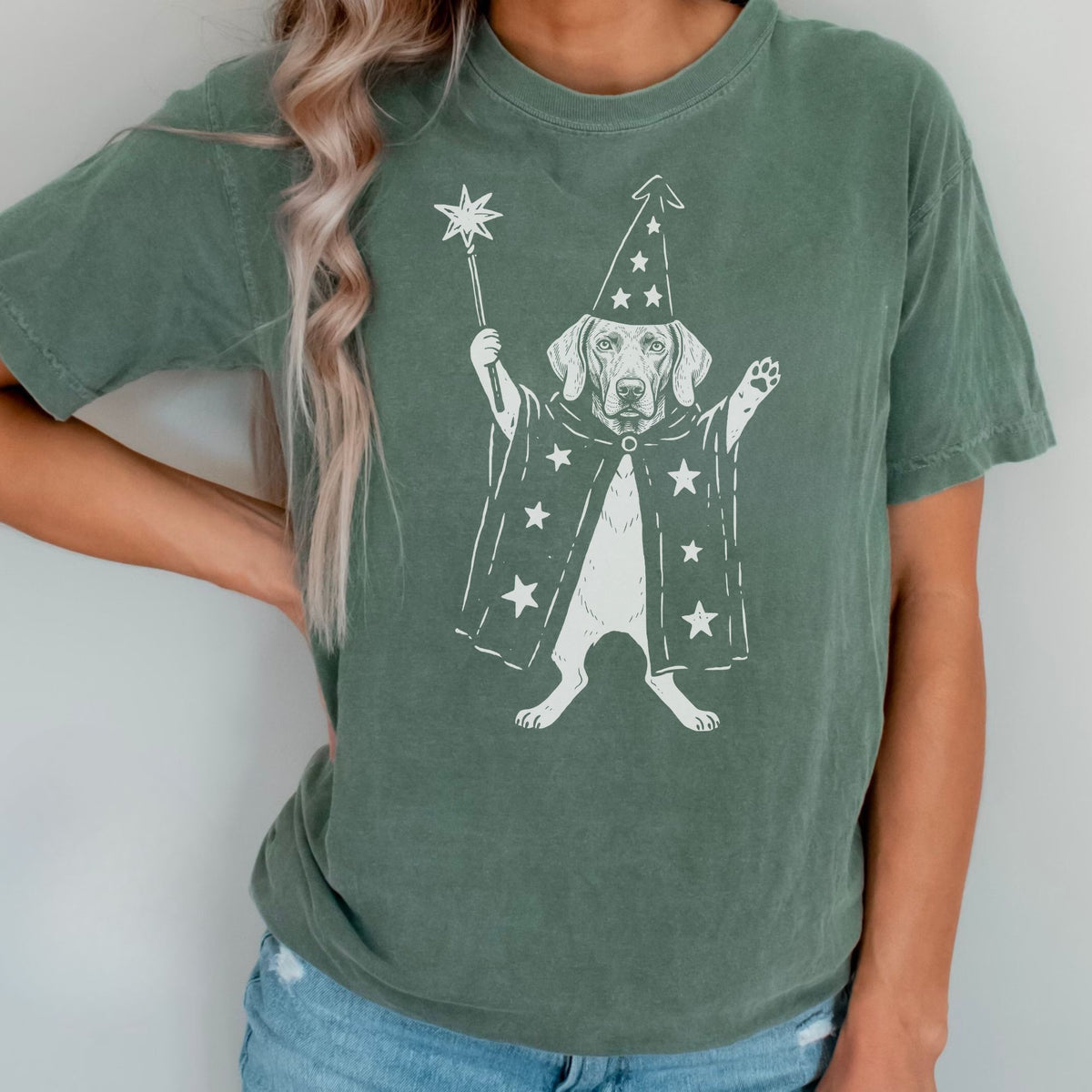 Weimaraner wizard t-shirt