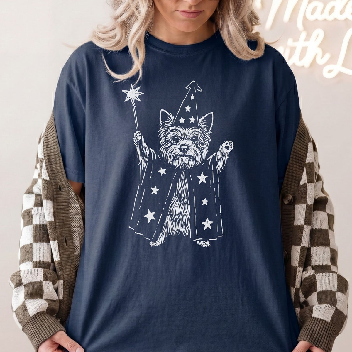 Yorkshire Terrier wizard t-shirt